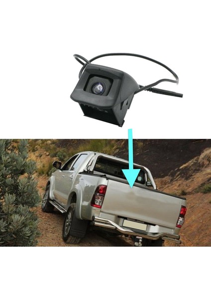 Toyota Hilux 2010-2017 Için Araç Dikiz Kamera Yedekleme Ters Kamera (Yurt Dışından)