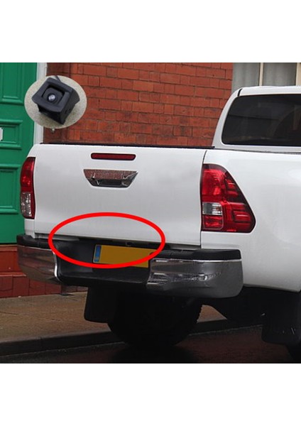 Toyota Hilux 2010-2017 Için Araç Dikiz Kamera Yedekleme Ters Kamera (Yurt Dışından)