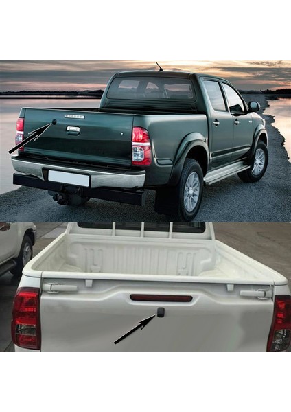 Toyota Hilux 2010-2017 Için Araç Dikiz Kamera Yedekleme Ters Kamera (Yurt Dışından)