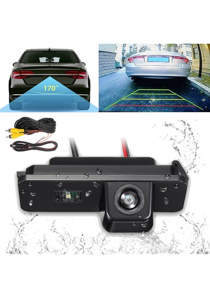 Araba Arka Görüş Kamerası Vw Golf Mk4 Mk5 Mk6 Bora Beetle Leon Park Yardım Kamerası Için Geri Vites Park Kamerası (Yurt Dışından)