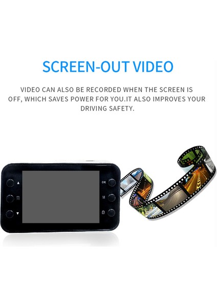 2.2 Inç Araba Dvr'ı Dash Kamera Tam 1080 P Döngü Kayıt Hareket Algılama Sürücü Kaydedici Geniş Açı Gece Görüş Dashcam (Yurt Dışından) fırsatları