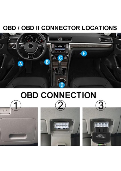 Dash Cam Obd Sabit Kablolama Kiti, Dash Kamera USB Type C Sabit Kablolama Kiti, Dashcam Için Obd Güç Kablosu 12-24V Ila 5V/3A (Yurt Dışından) modelleri