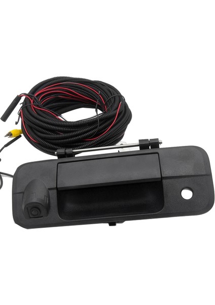 Siyah Bagaj Kapağı Kolu Yardımcı Kamera Çerçeve Dikiz Geri Görüş Kamerası 69090-0C051 Toyota Tundra 07-13 Tacoma 2016-2018 Için (Yurt Dışından)