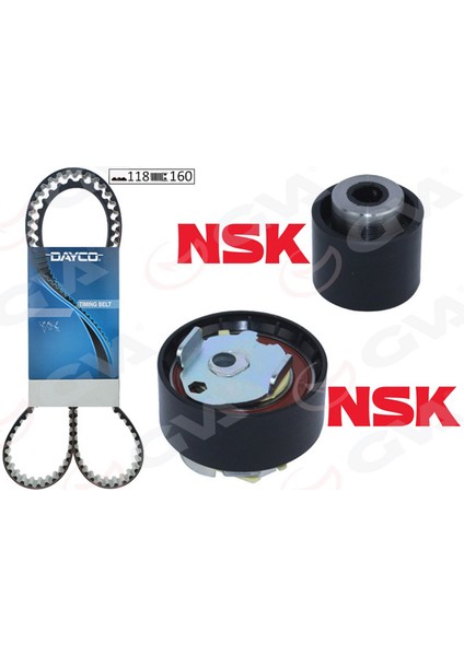 Eksantrik Gergi Kiti 118X160 P208-P301-P308-P2008 13 C-Elysee-C3-C4-Ds3 13 1.2 Vti 13