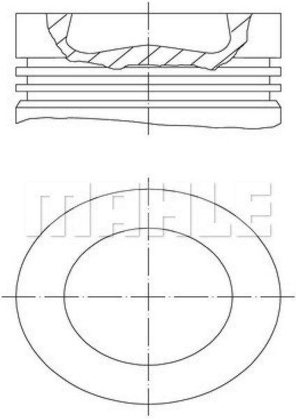 Piston Vag 79.51 mm Std 13