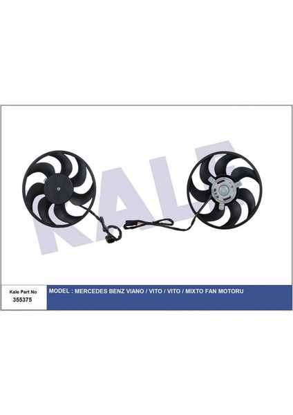 Fan Motoru Klima Mercedes Viano W639 03 Vito W639 03 13