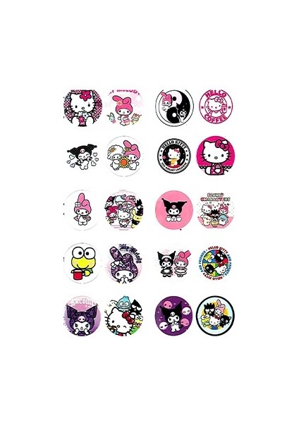 Parti Dükkanım Kuromi Boyama Kitabı Stickerlı (16 Sayfa)