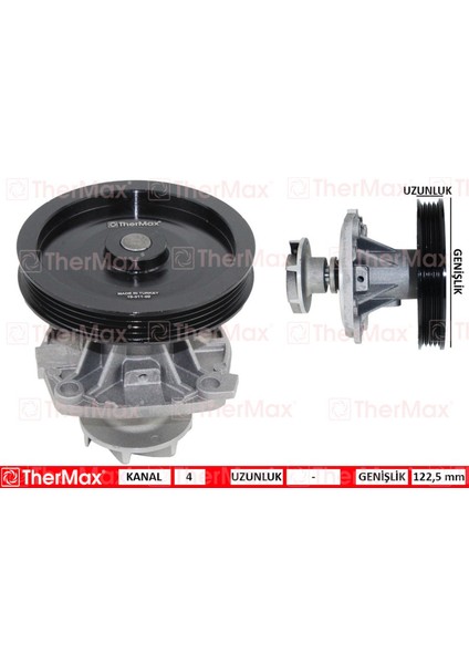 Devirdaim Fiorino 1.4-1.6 94-01 -Tempra 1.4ie 90-96 -Tipo 1.4-1.4ie 87-95 -Uno 1.4-1.6 PA598 T 13