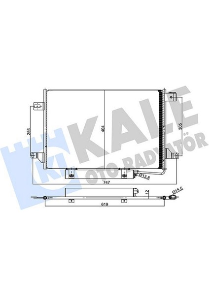 Klima Radyatoru Mercedes Sprinter 906 06 16 . Vw Crafter 06 16 13