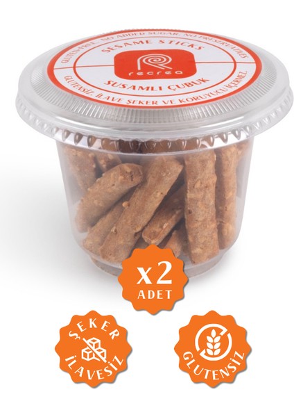 Glutensiz Susamlı Çubuk
