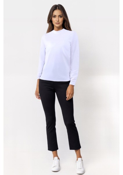 Kadın Balıkçı Yaka Uzun Kollu 3lü Atlet Seti fiyatları