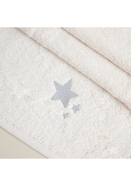 Littlestar Yıldız Banyo Havlusu Ekru modelleri