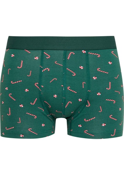 Erkek Yılbaşı Temalı Boxer E0039AX24CW