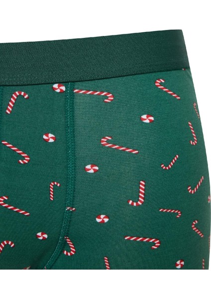 Erkek Yılbaşı Temalı Boxer E0039AX24CW modelleri