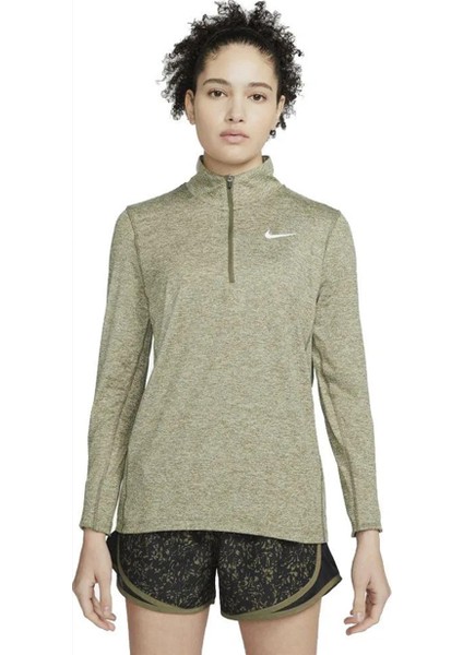 CU3220 222 Nike Yarım Fermuarlı Spor T-Shirt