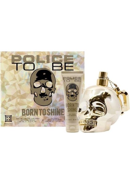 To Be Born To Shine Edt 75 ml+All Over Body Shampoo 100 ml Erkek Parfüm Seti