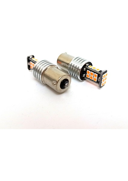 PY21W-1156-BAU15S-9W 150* Tek Duy LED Sinyal Ampul Çapraz Tırnaklı