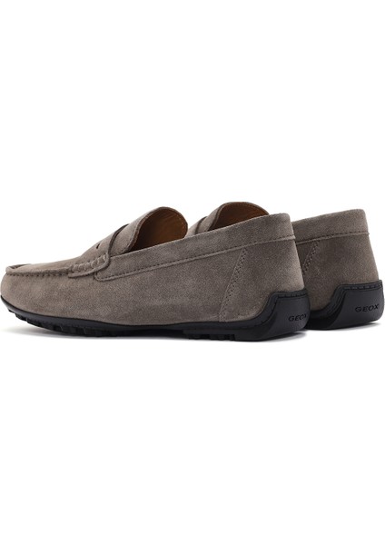 Erkek Vizon Kosmopolis Süet Deri Casual Loafer U35CFB00020C6029 indirimleri