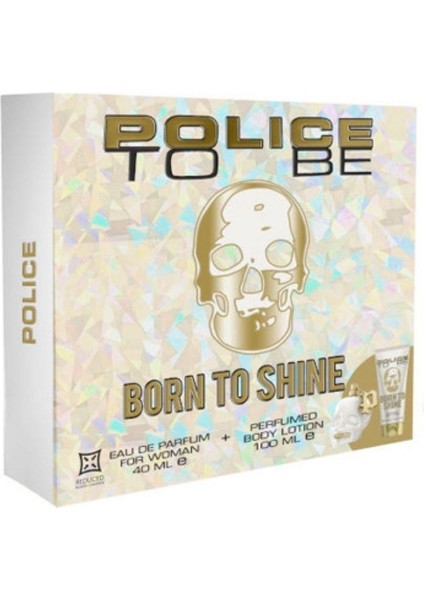 To Be Born To Shine Edp 40 ml+Perfumed Body Lotion 100 ml Kadın Parfüm Seti