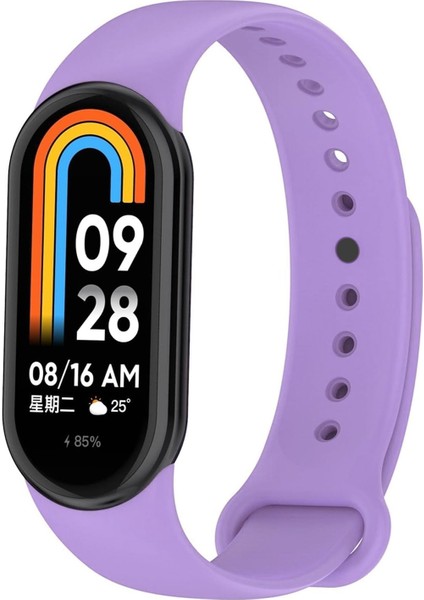 Mi Band 8 ve Mi Band 9 ile Uyumlu Kordon Spor Jel Silikon Kayış