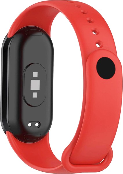 Mi Band 8 , Mi Band 9 ve Mi Band 10 ile Uyumlu Kordon Spor Jel Silikon Kayış