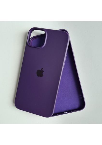 Apple iPhone 15 Plus (6.7 Inç) Uyumlu Lansman Içi Kadife Silikon Kılıf