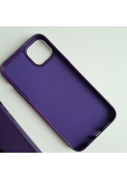 Apple iPhone 15 Plus (6.7 Inç) Uyumlu Lansman Içi Kadife Silikon Kılıf