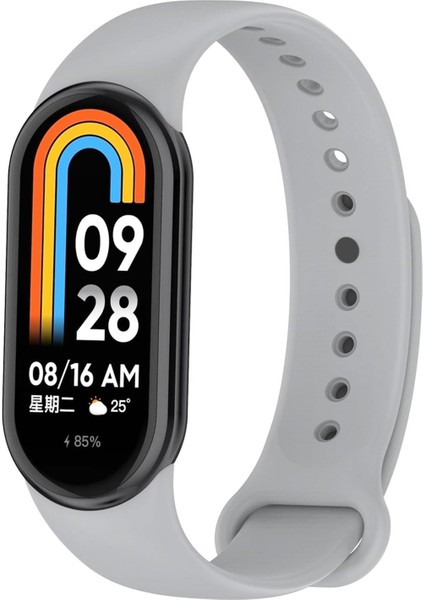 Mi Band 8 ve Mi Band 9 ile Uyumlu Kordon Spor Jel Silikon Kayış
