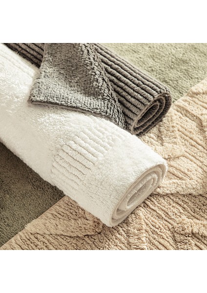 New Hampshıre Banyo Paspas 40X60 cm Açık Gri
