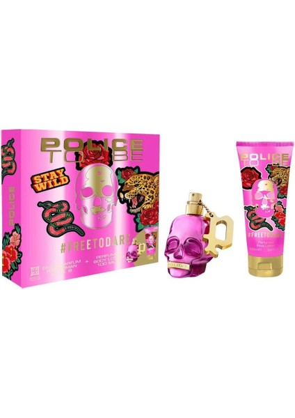 Freetodare Edp 40 ml+Perfumed Body Lotion 100 ml Kadın Parfüm Seti