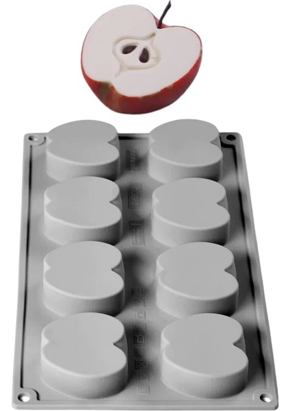 Profesyonel Silikon Limon Elma 8 Bölmeli