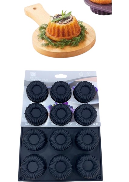 Profesyonel Silikon Charlotte Kalıp