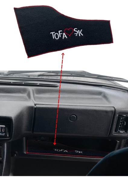 Tofaş Şahin Doğan Kartal Oto Halı Paspas | Tofaş Orta Konsol Koruma Yan Halı Torpido Sehpa Örtüsü modelleri