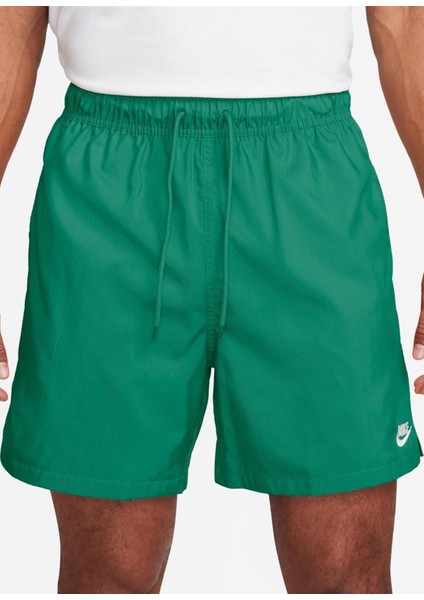 Sportswear Club Flow Versatile Weave File Astarlı Erkek Şort Yeşil