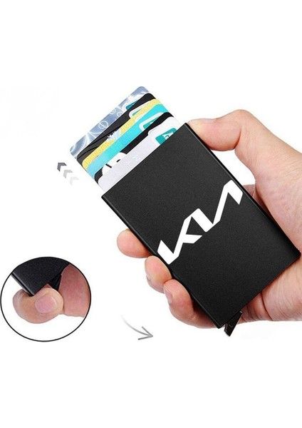 Kia Otomatik Mekanizmalı Metal Kredi Kartlık