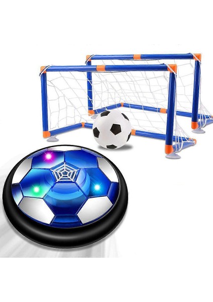 Learning Fun Çift Kaleli Hover Ball Havada Kayan Futbol Topu Ev Içi Futbol Topu Işıklı Pilli