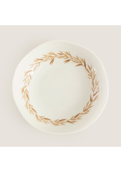 Bolsa Çukur Tabak 20 cm Krem