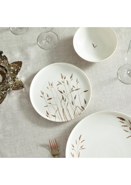 Alessia Pasta Tabağı 21 cm Krem