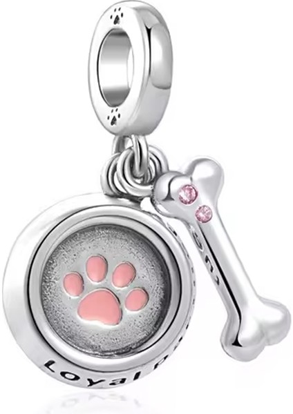 Pati Izli Mama Kabı ve Kemik Sallantılı Charm