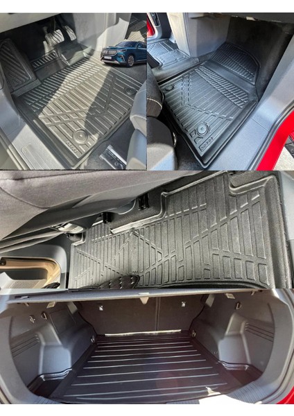 Togg T10X V2 2023 Model Prox Siyah 3D Bagaj Havuzu ve Paspas Uyumlu Set fırsatları