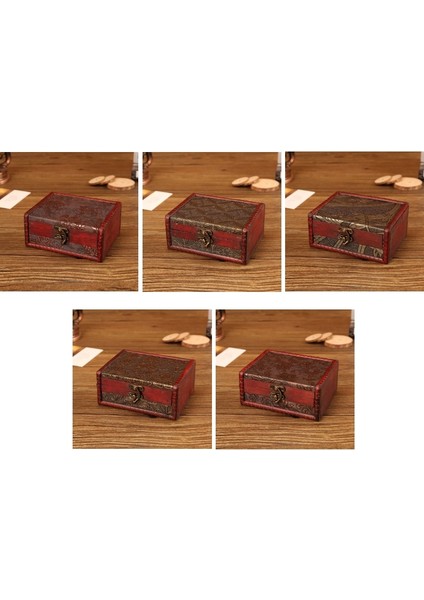 Ahşap Vintage Yahudi Kutusu 14.5X11.5X6.5CM 6010E Lotus (Yurt Dışından) fiyatları