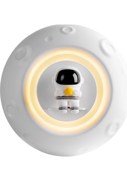 K-1101 Otomatik Zamanlayıcı Astronot Deodorantı Gece Lambası Beyaz (Yurt Dışından)