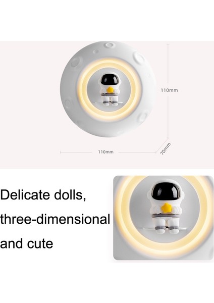 K-1101 Otomatik Zamanlayıcı Astronot Deodorantı Gece Lambası Beyaz (Yurt Dışından) modelleri