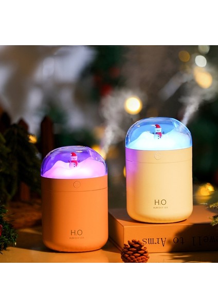 Renkli Ortam Işığı Pembe ile 500ML Kardan Adam Hava Nemlendirici (Yurt Dışından) fiyatları