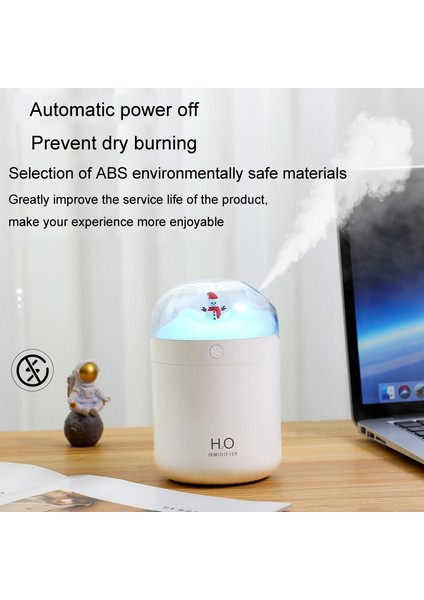 Renkli Ortam Işığı Pembe ile 500ML Kardan Adam Hava Nemlendirici (Yurt Dışından) fırsatları