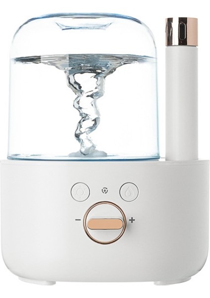 Büyük Kapasiteli Nemlendirici Aromaterapi Makinesi Beyaz (Yurt Dışından)