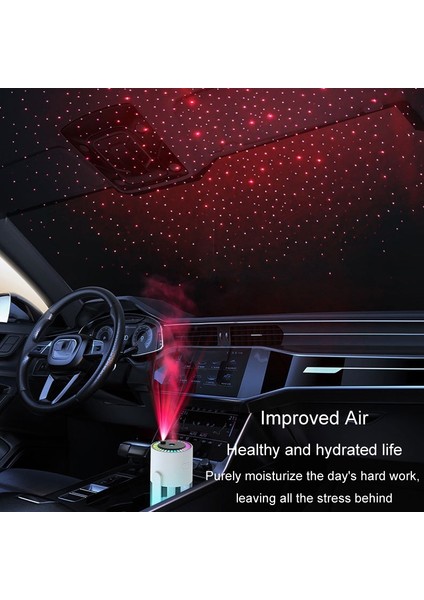 280ML Yıldız Projeksiyon Nemlendirici Araba Difüzör Dönen Pembe (Yurt Dışından) fırsatları