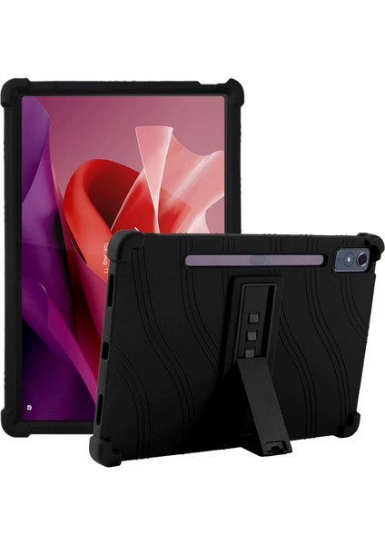Tab P12 TB370FU 12.7 Inch Tablet Için Standlı Silikon Kılıf - AL3309