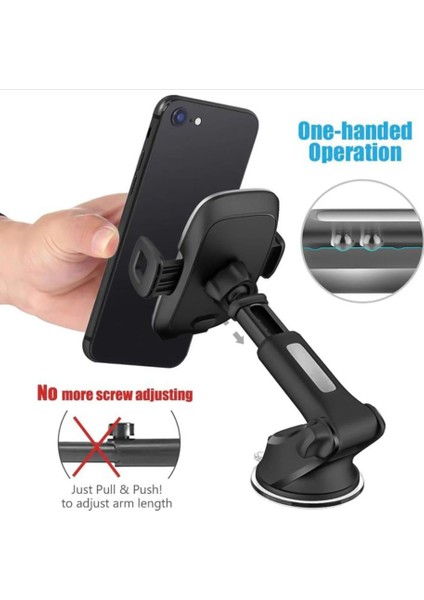 H-XP328 Vantuzlu Araç Içi Telefon Tutucu modelleri