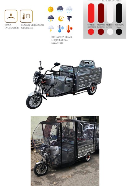 Motolüx Fayton 8100 - Üç Tekerli Motor Brandası